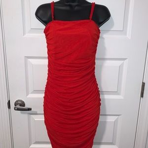 Ruched SHEIN dress